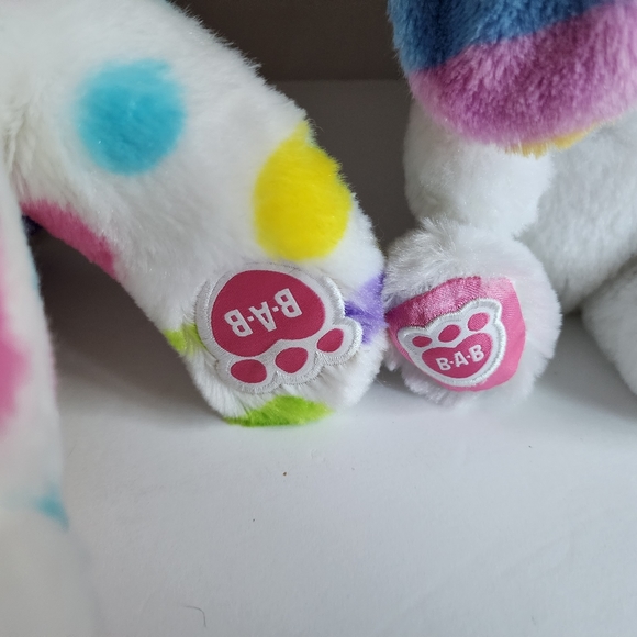 Build-A-Bear Spotty Dotty Rabbit with Smallfrys White Baby Bunny Set - Picture 7 of 10